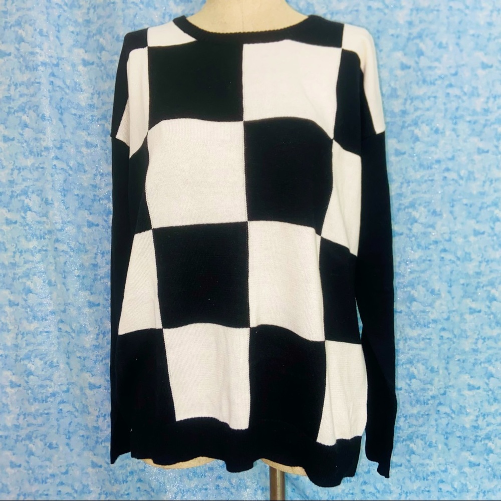 Checkered Sweater